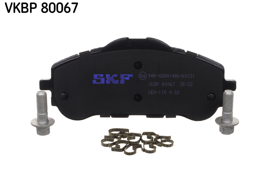 SKF VKBP 80067 Bremsbelagsatz, Scheibenbremse